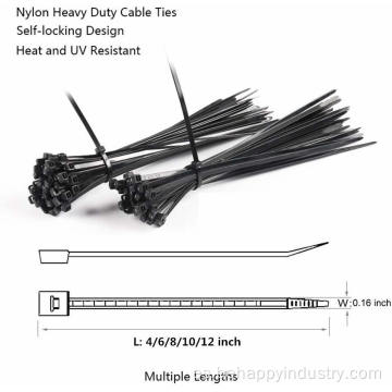 Vínculos de alambre de cable de nylon para interiores y exteriores